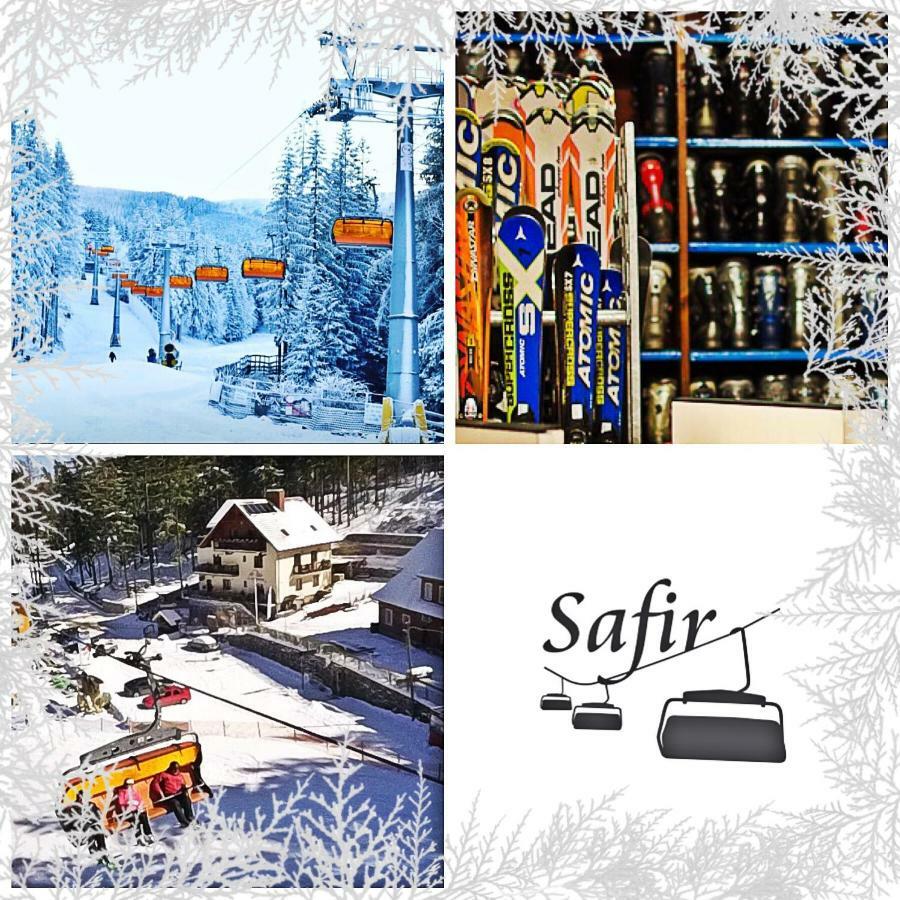 卡尔帕奇Safir Przy Samym Wyciagu住宿加早餐旅馆 外观 照片